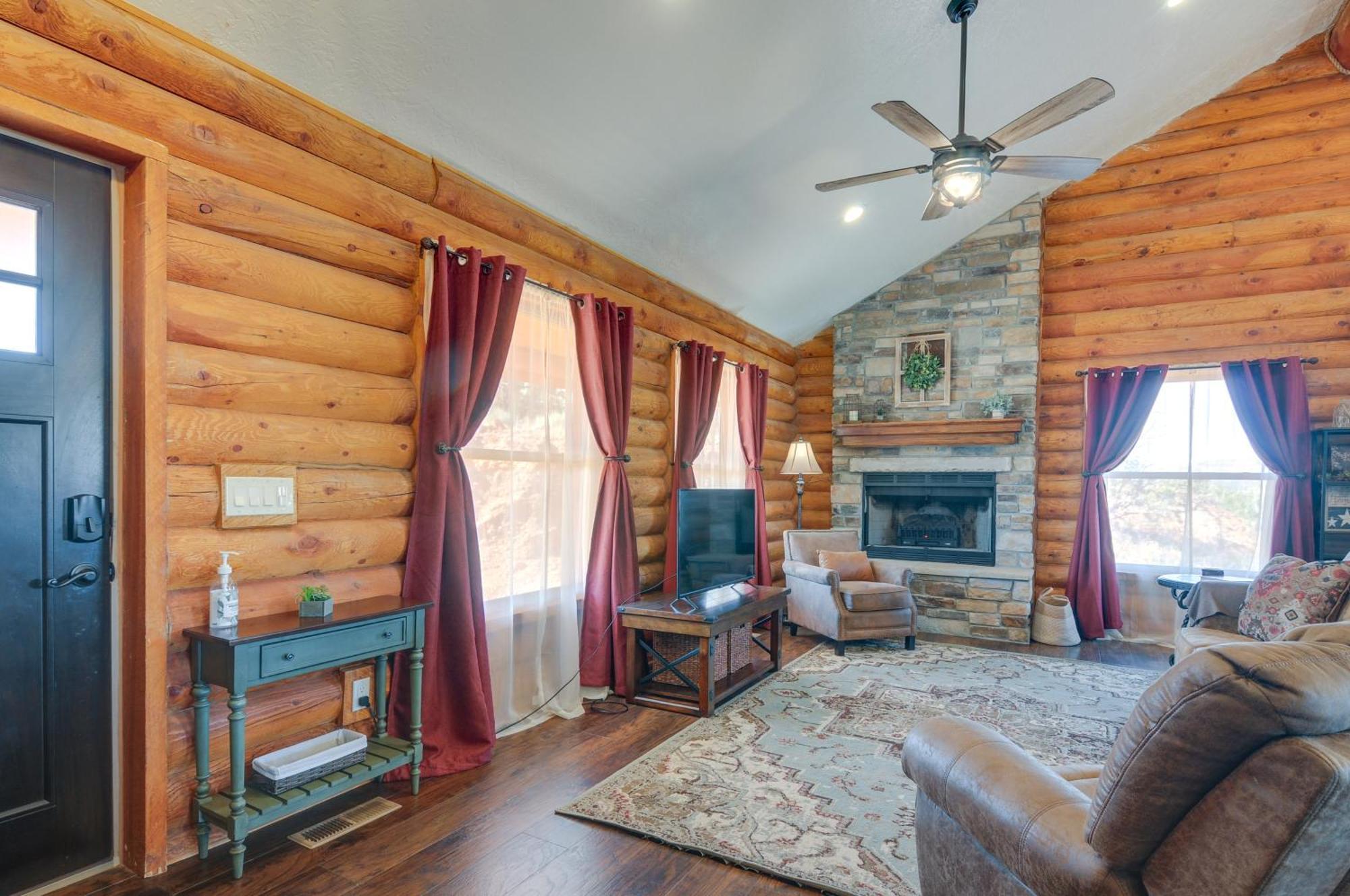 The Cliffrose Cabin - Hike, Relax, Explore! Kanab Eksteriør billede